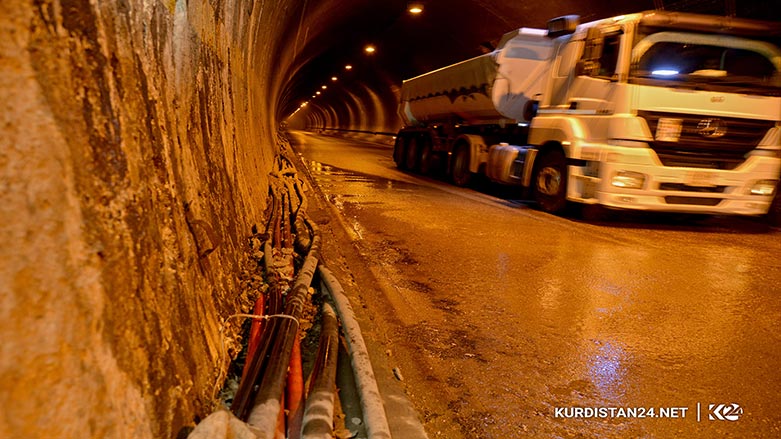 به‌ وێنه‌.. ڕۆژ دوای ڕۆژ تونێلی ده‌ربه‌ندیخان مه‌ترسیدارتر ده‌بێت